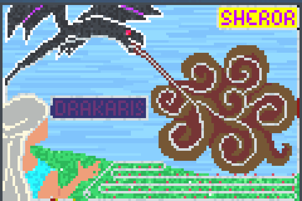 Drakaris II Pixel Art