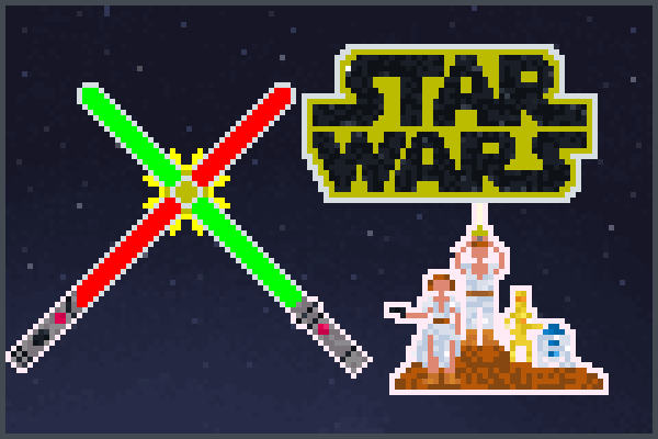 Zach Star Wars Pixel Art