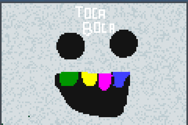 Toca boca Logo Pixel Art