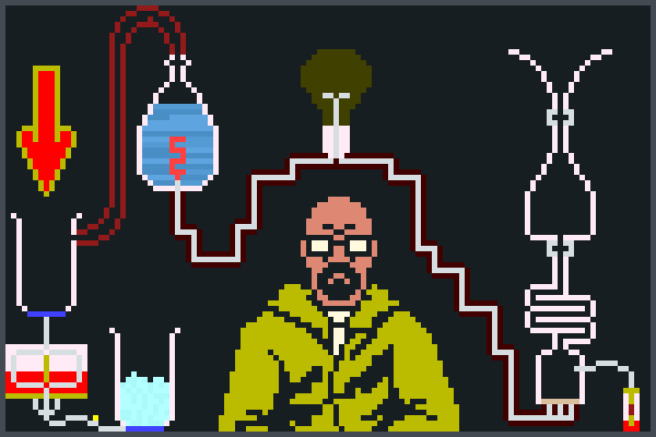 Meth Challenge Pixel Art