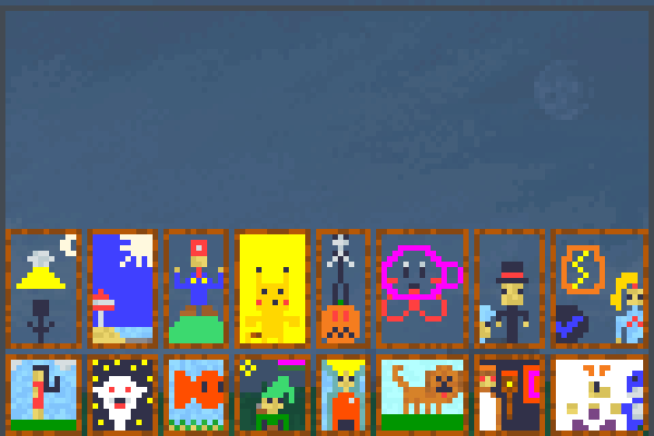 Idols Pixel Art