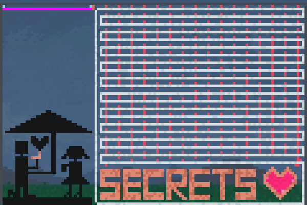 Secrets Piano Pixel Art
