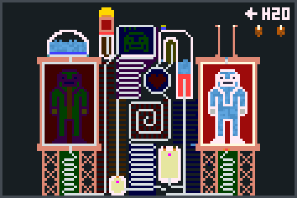 future teleport Pixel Art