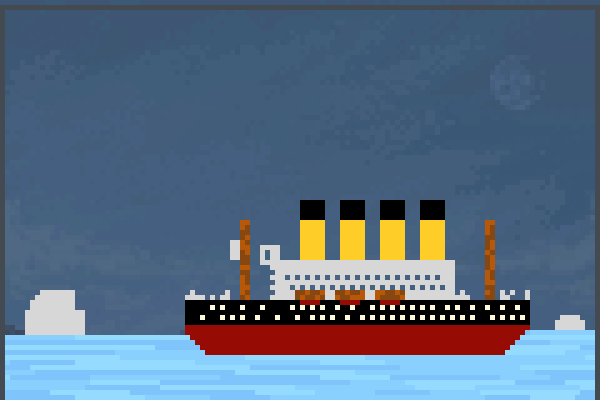 boat contest Pixel Art