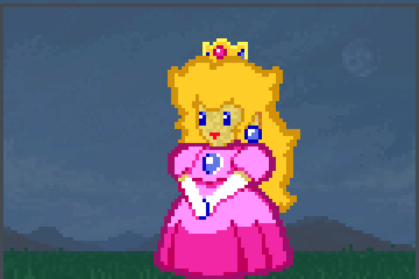 Princesse Peach Pixel Art