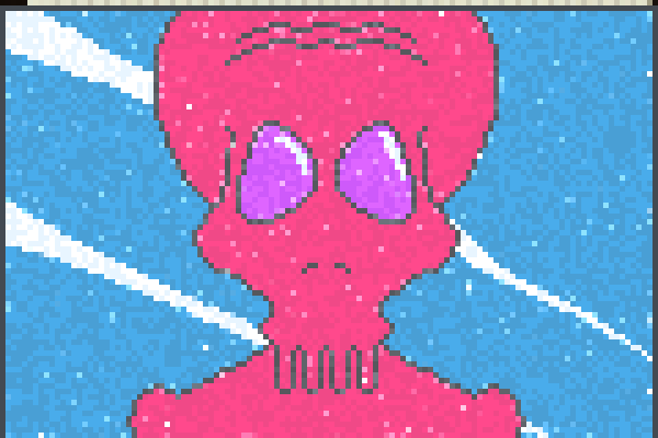 Alien Contest,, Pixel Art
