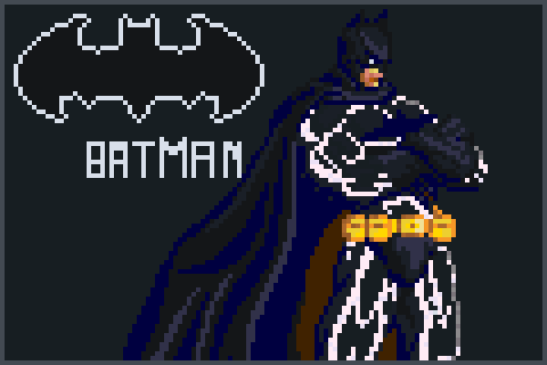  Real Batman Pixel Art
