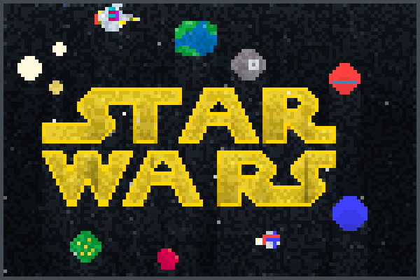 star wars Nenne Pixel Art