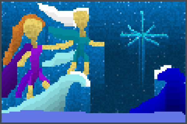 To the East Pixel Art