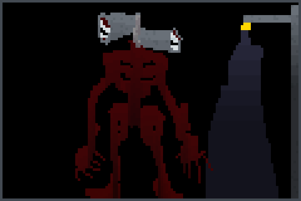 SIREN HEAD V2 Pixel Art