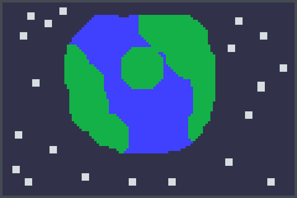 the planet i md Pixel Art