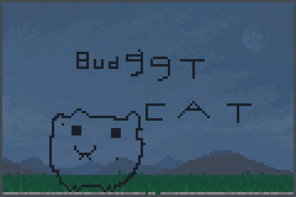 Budget Cat Pixel Art