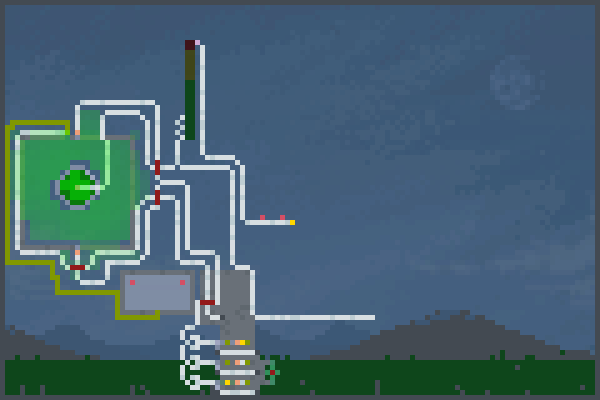 Nuclear plasma Pixel Art